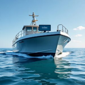 Survey Boat (USV) & Echo Sounder
